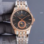 Copy Jaeger-LeCoultre Master Moon Watch Automatic Half Rose Gold Case